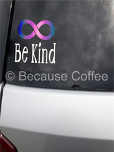 Load image into Gallery viewer, Autism Be Kind- Vinyl Car Decal
