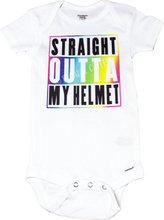 Load image into Gallery viewer, Rainbow Helmet Onesies