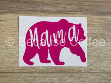 Load image into Gallery viewer, Mama Bear- Vinyl Car Decal