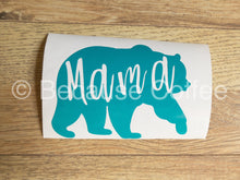 Load image into Gallery viewer, Mama Bear- Vinyl Car Decal
