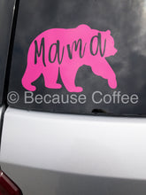 Load image into Gallery viewer, Mama Bear- Vinyl Car Decal
