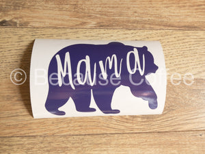 Mama Bear- Vinyl Car Decal