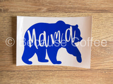 Load image into Gallery viewer, Mama Bear- Vinyl Car Decal
